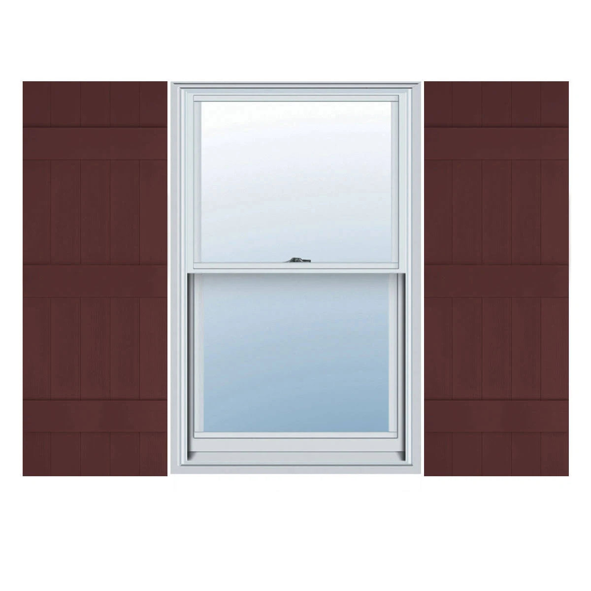 Board-n-Batten Shutters with Shutter-Loks, Per Pair K959