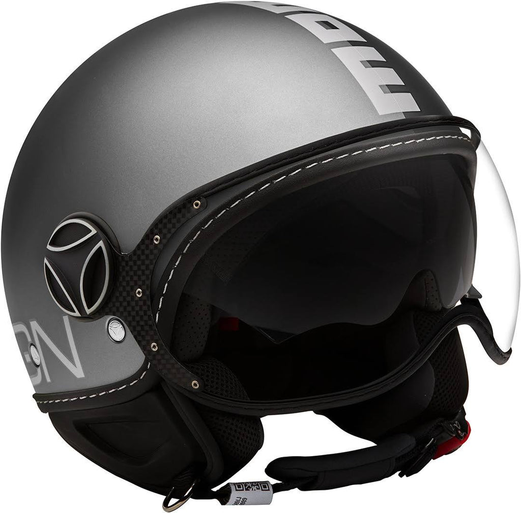 Black-Grey Jet Helmet Size L W184
