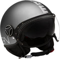 Black-Grey Jet Helmet Size L W184