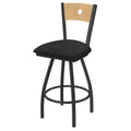 Swivel Counter Stool with Pewter Finish F7996