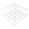 Vinyl Roll Rack Holder Storage Paper Organizer Stand Record Display Craft Tower Shelf Holes Dispenser Large Wrapping G452