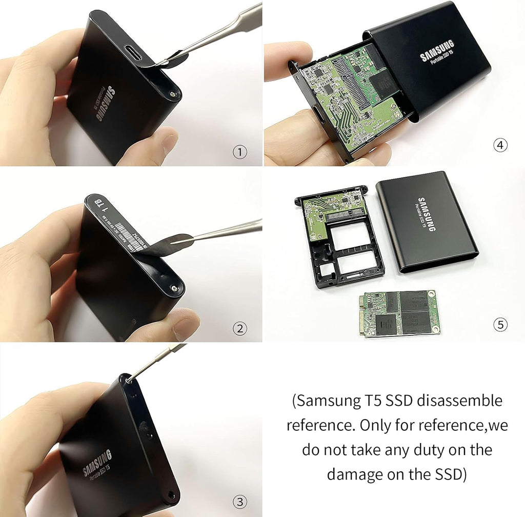 mSATA SSD Case with mSATA to SATA Adapter J9109