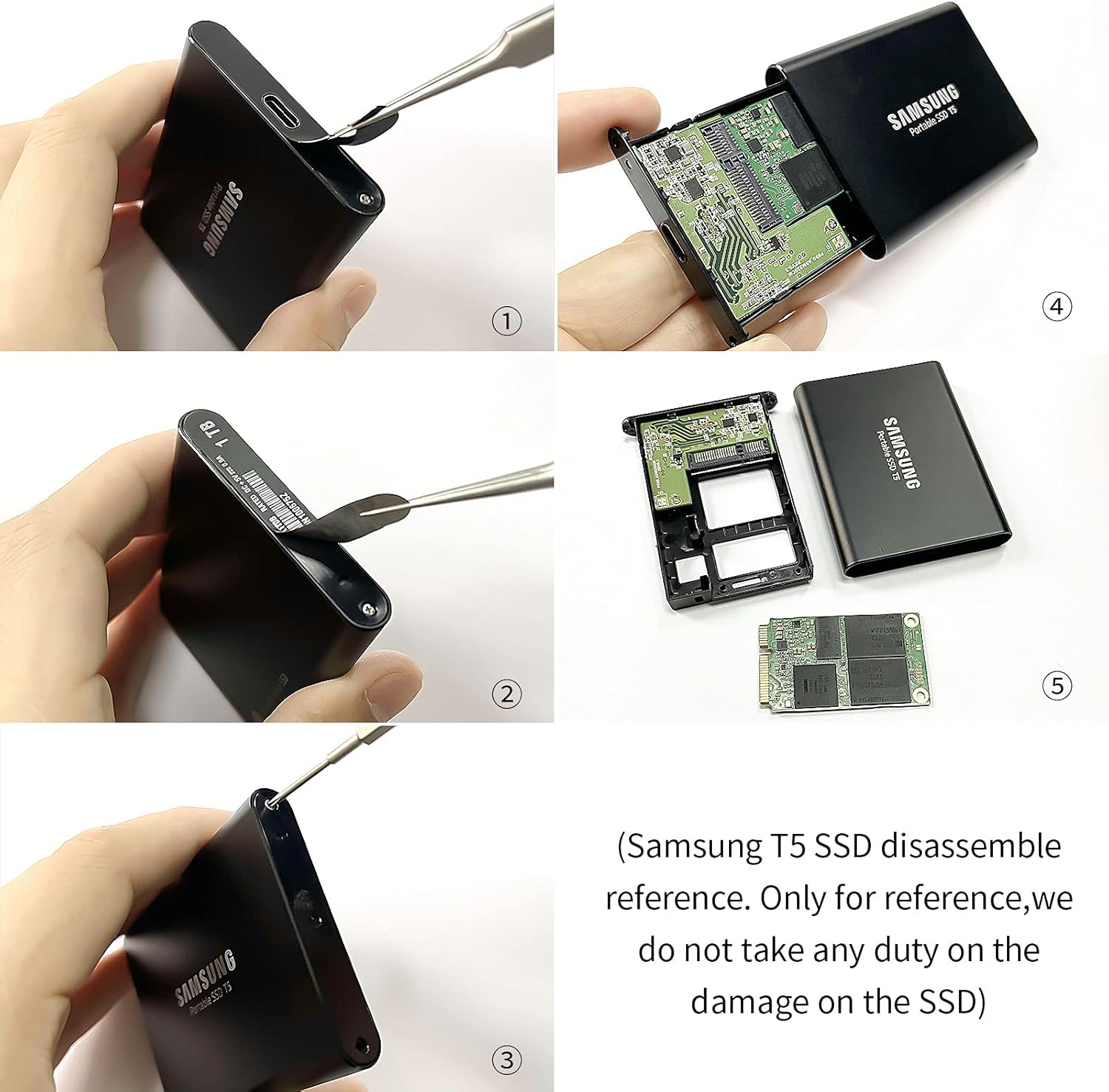 mSATA SSD Case with mSATA to SATA Adapter J9109