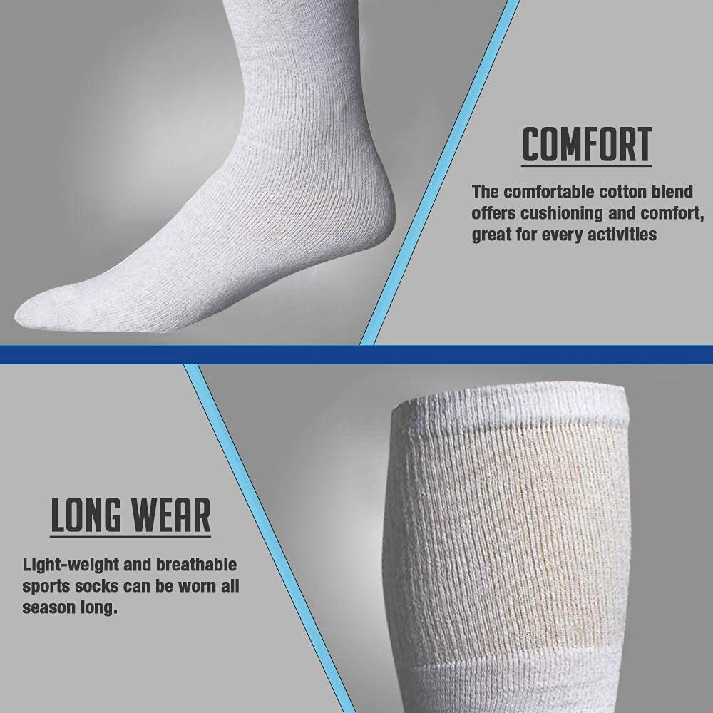 Cotton Tube Socks Bulk Pack X22348