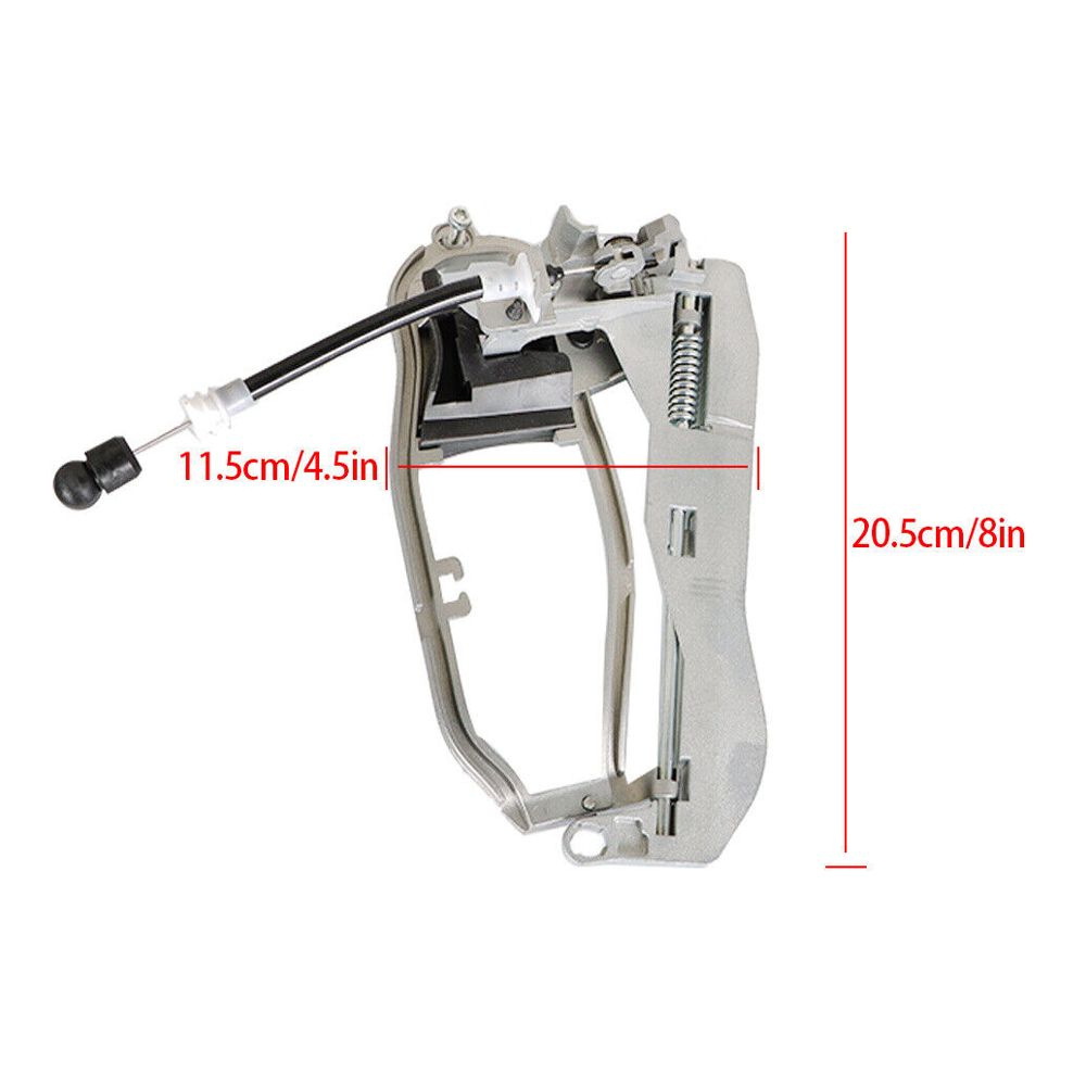 Front Left & Right Side Door Handle Frame Carriers Pair For BMW E53 N220