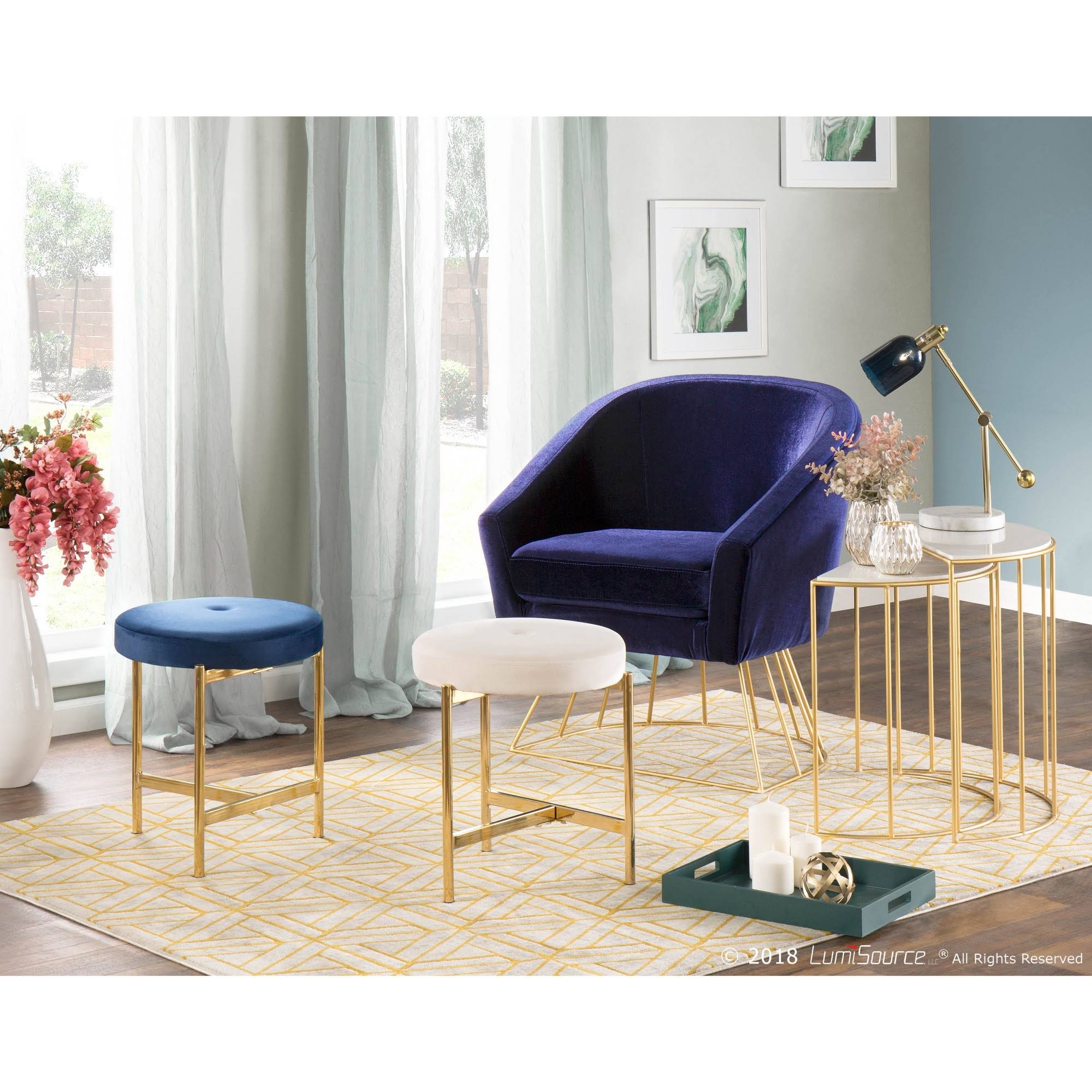 Royal Blue Tub Chair G62935