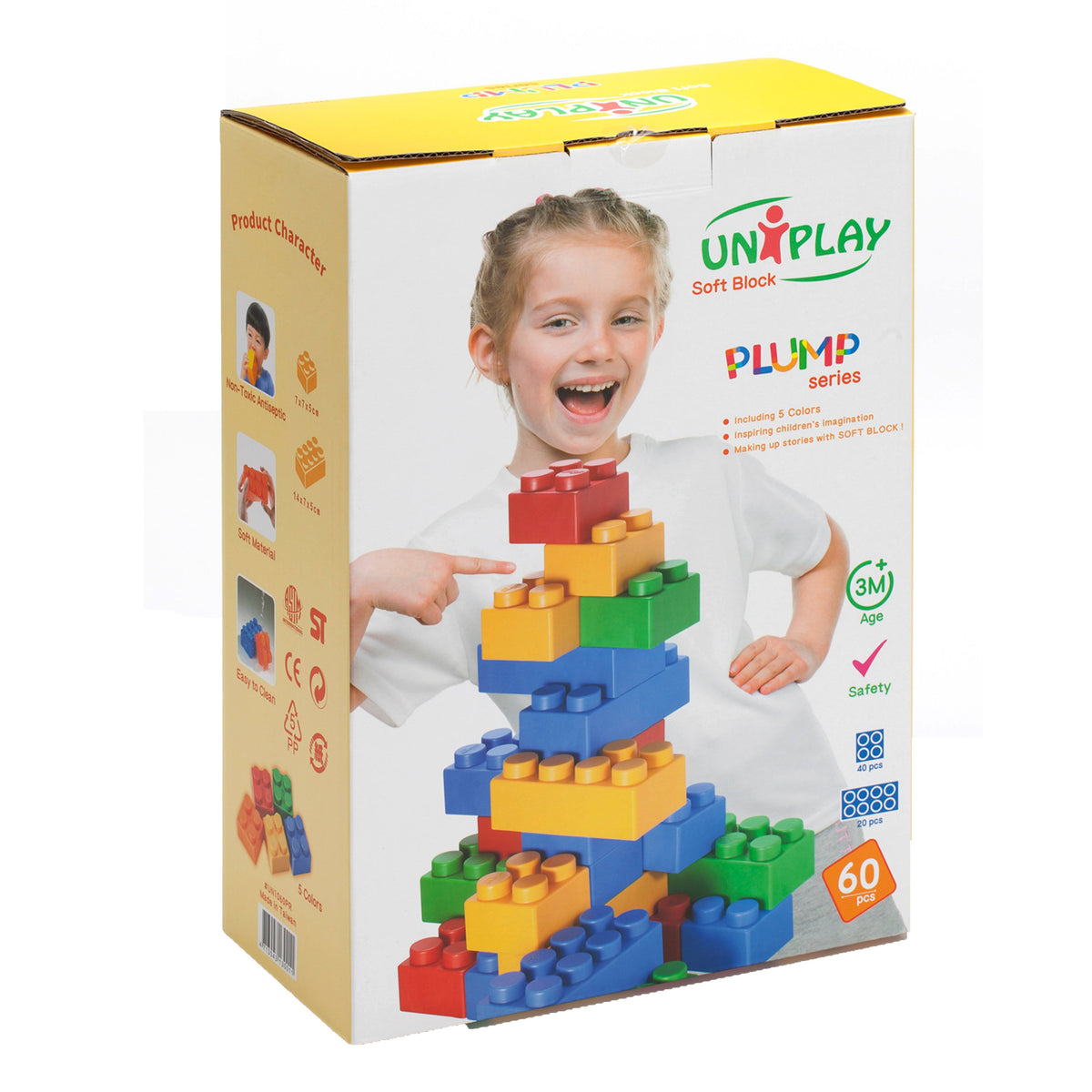 Soft Building Blocks 60pcs B172751