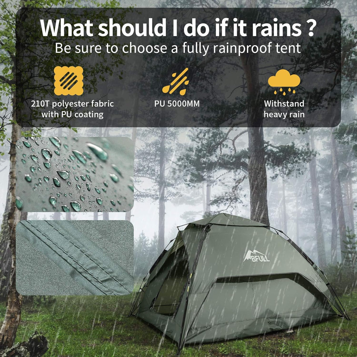 4-5 Person Dome Tent B548932