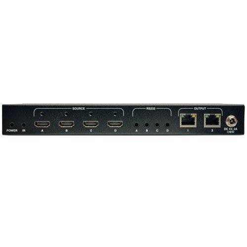 HDBaseT HDMI Over Cat5e Cat6 Cat6a Extender with Serial and IR Control 4K x 2K 70m 230ft N2033
