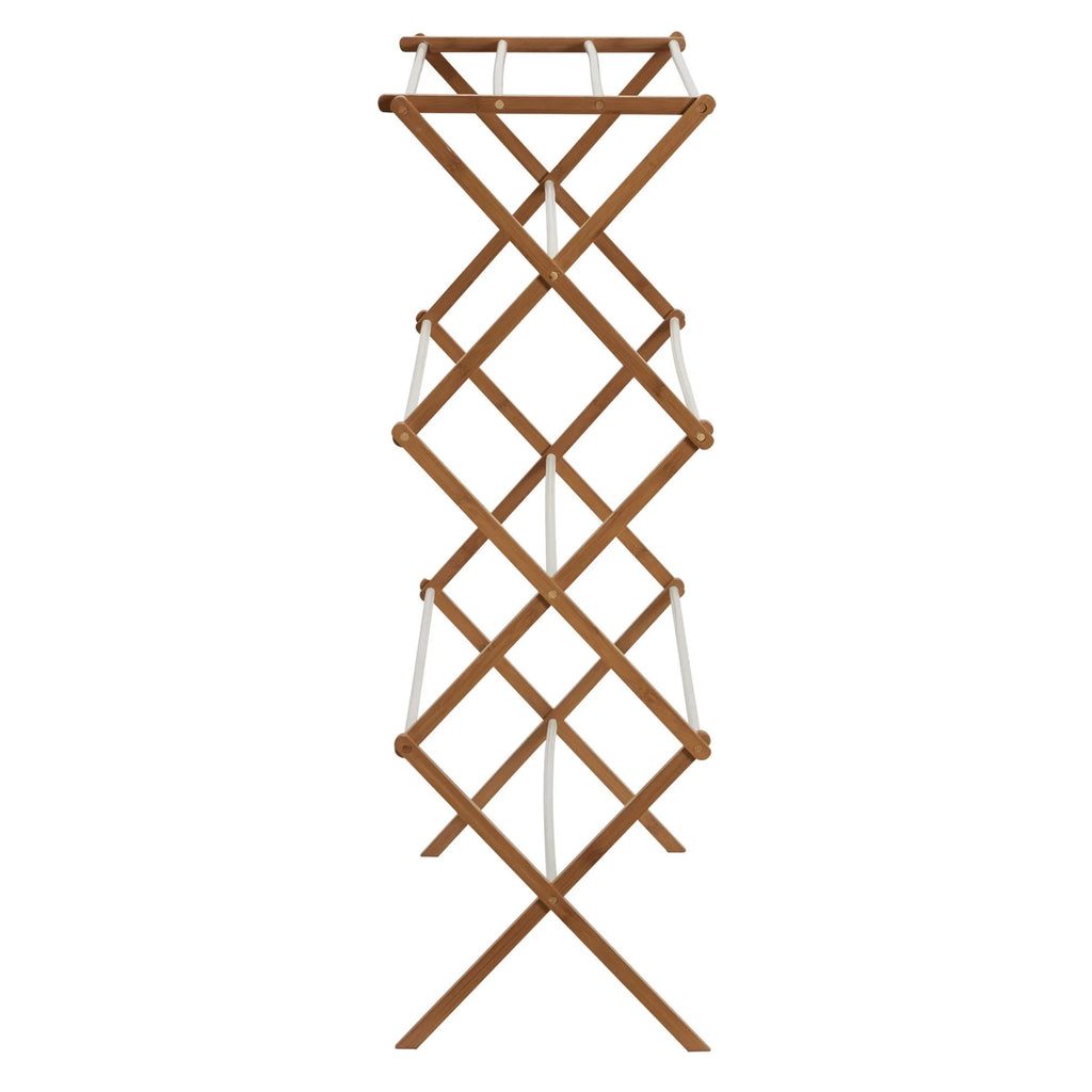 Collapsible Bamboo Clothes Drying Rack Z2709