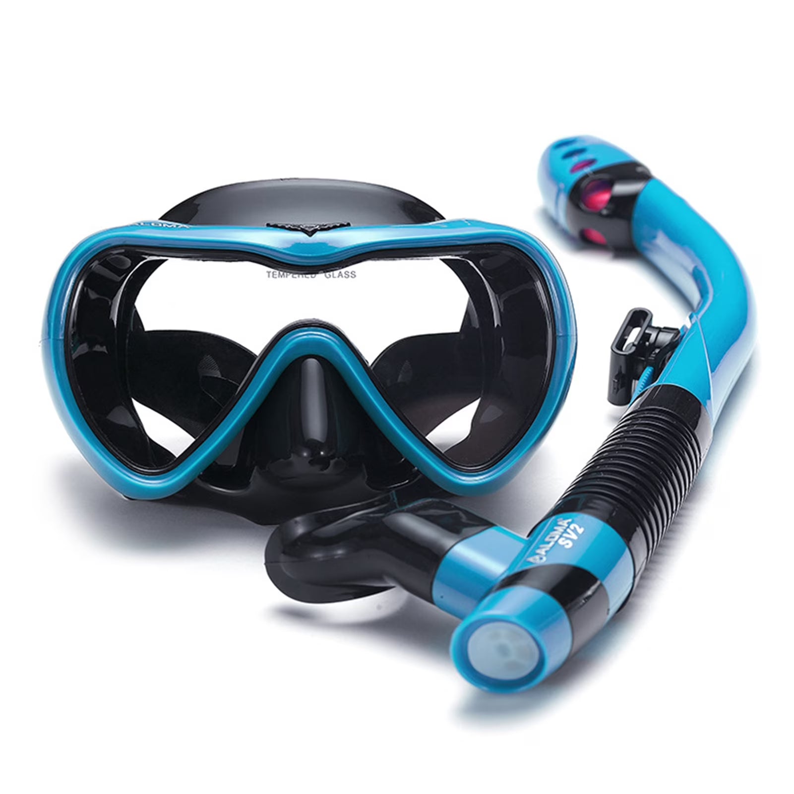 Dry Snorkel Set with Anti-Fog Diving Mask W2887