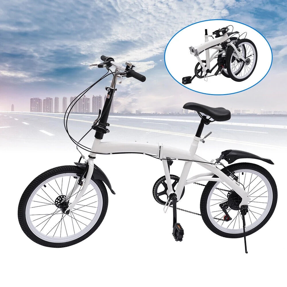 20'' Folding Bicycle 7 Speed Double V Brake S97154