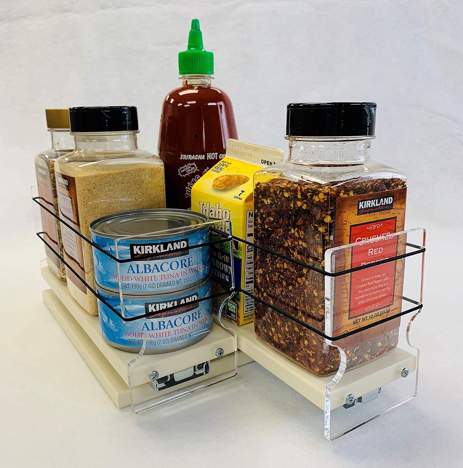 Spice Organizer Cabinet Drawers for Large Containers O63281