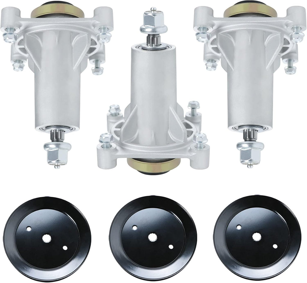 Spindle Assembly with Pulley and Mounting Bolts, Pack of 2 H642