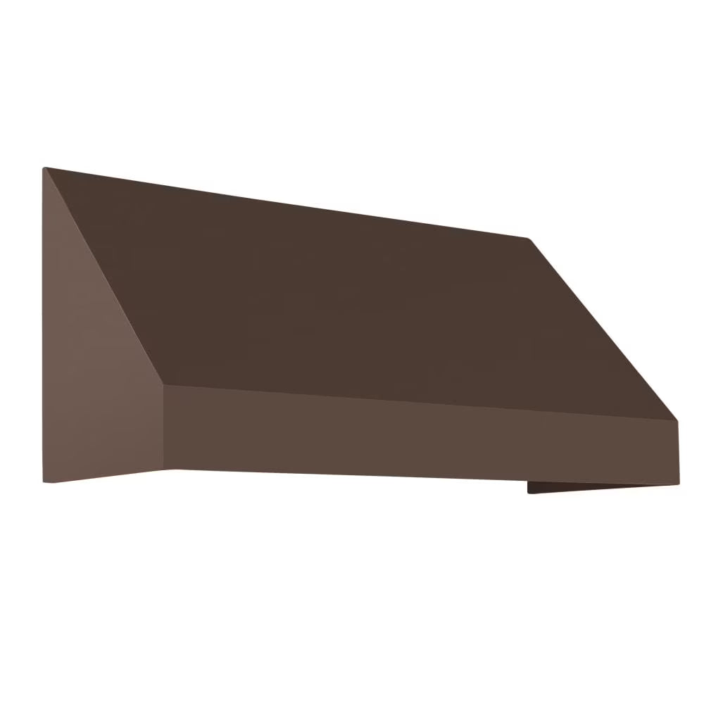Brown Acrylic Fixed Awning N25789