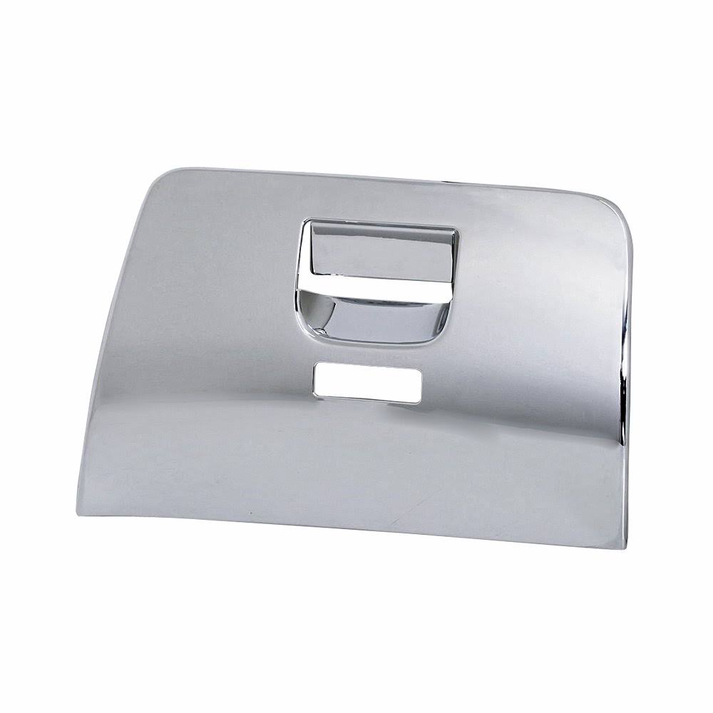 Chrome Plastic Glove Box Cover Y5577