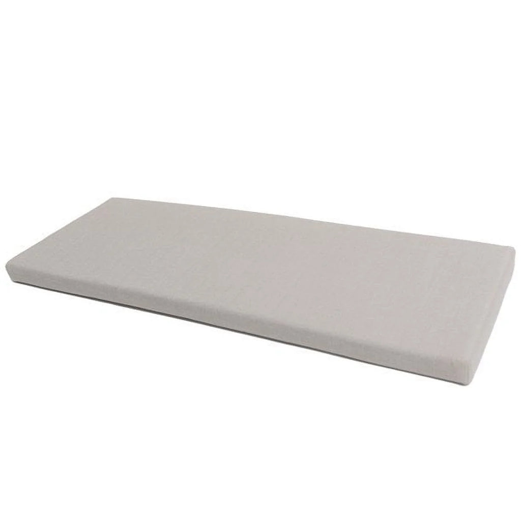 Beige 2 Inch Thickened Foam Bench Cushion with 2 Ties P316114