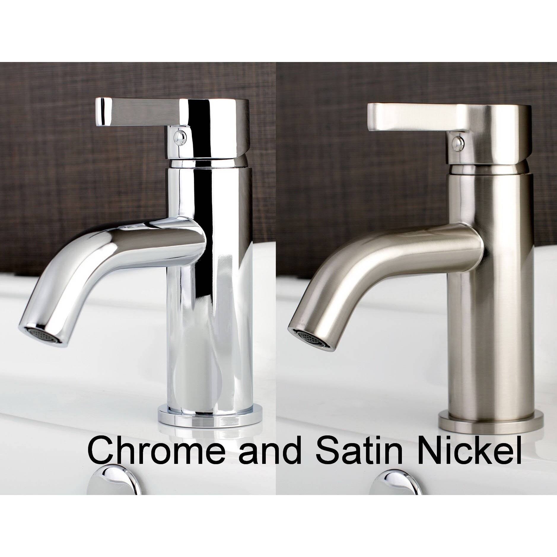 Single Handle Bathroom Faucet with Pop-Up Drain Y7200