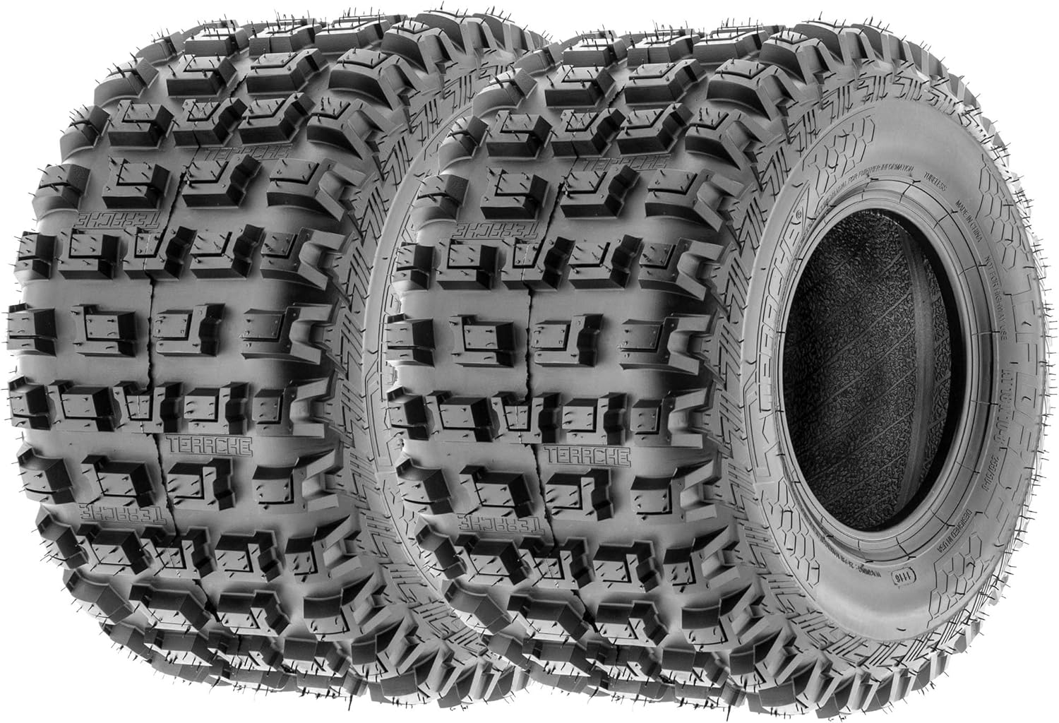 20x6-10 18x10-8 ATV UTV Tires 6 PR Tubeless O733947