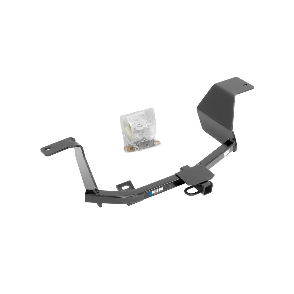 Class 1 Trailer Hitch, 1-1/4 Inch Square Receiver, Black E389853