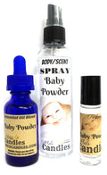 Baby Powder Scent Spray, Skin Safe Fragrance Perfume Oil, Roll-On Perfume Oil X104454