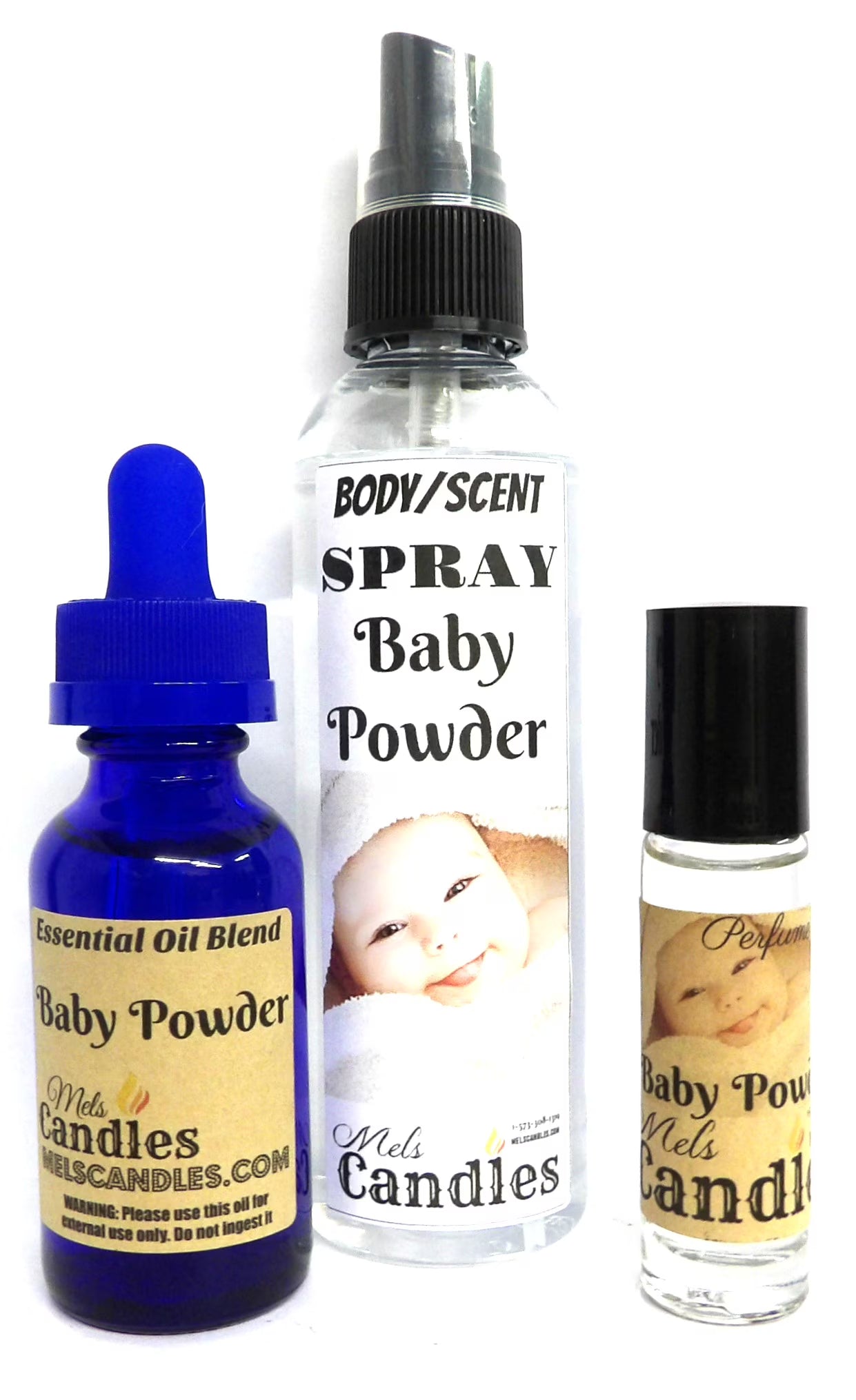 Baby Powder Scent Spray, Skin Safe Fragrance Perfume Oil, Roll-On Perfume Oil X104454
