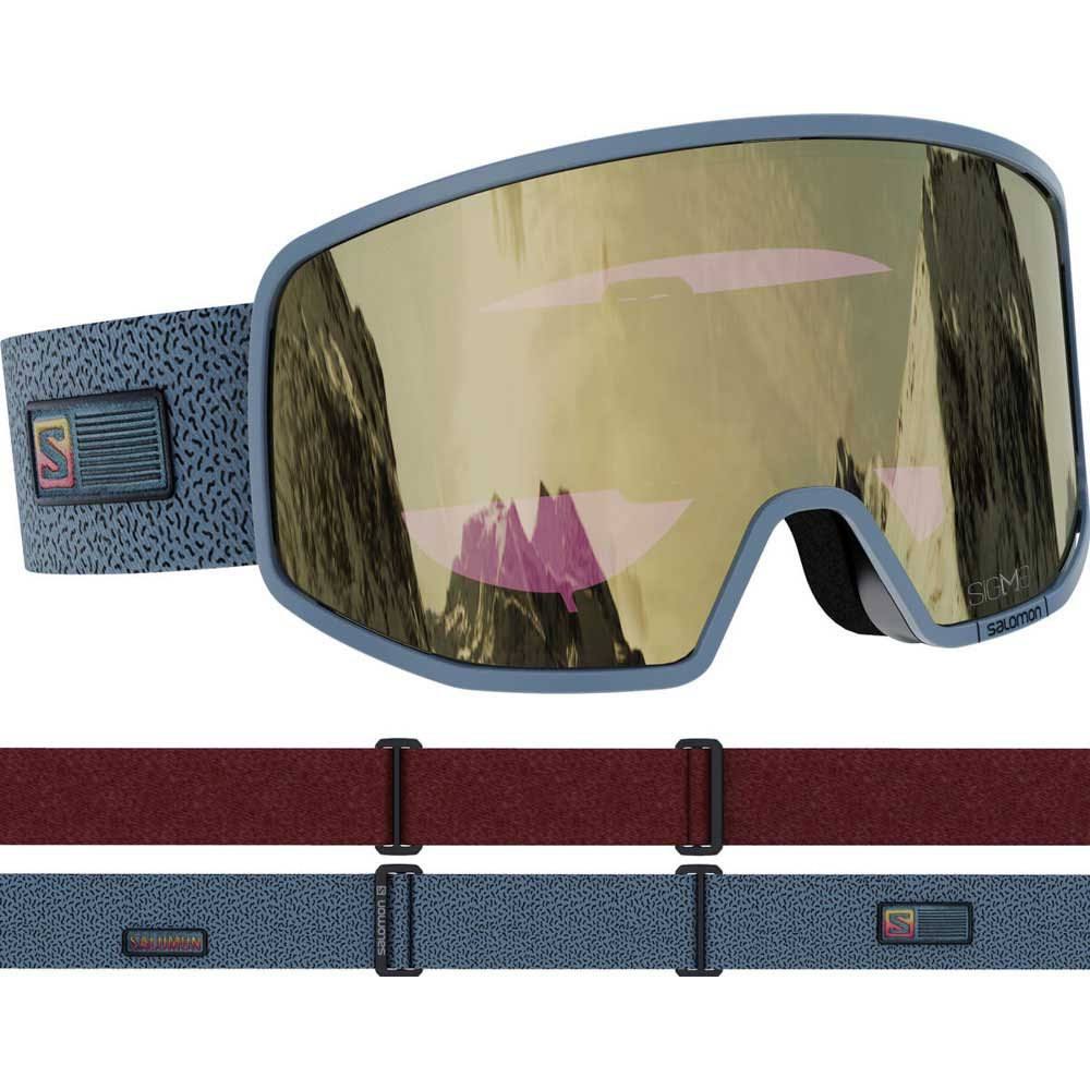Grey Sol BK Gold Goggles O3236