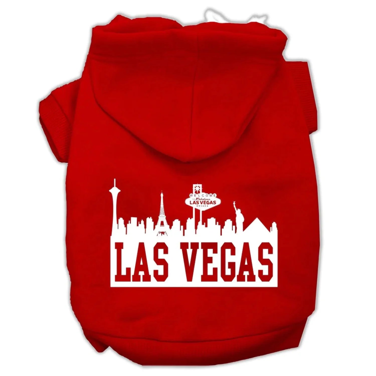 Blue Screen Print Pet Hoodie D20035