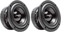 6.5" 400 Watt Dual 2 Ohm Car Subwoofers, Pair of 2 I685