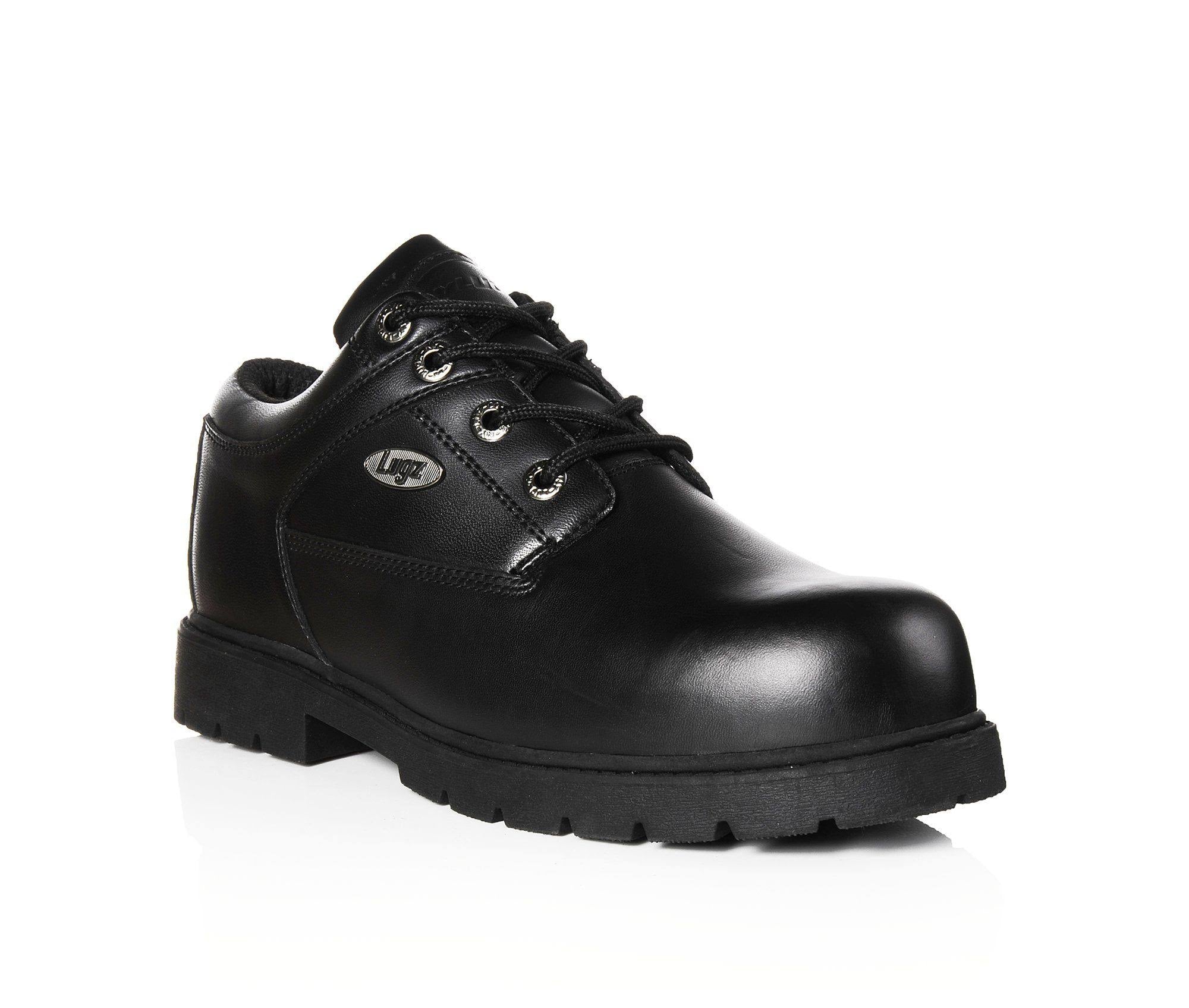 Black Leather Savoy SR Shoes S827623