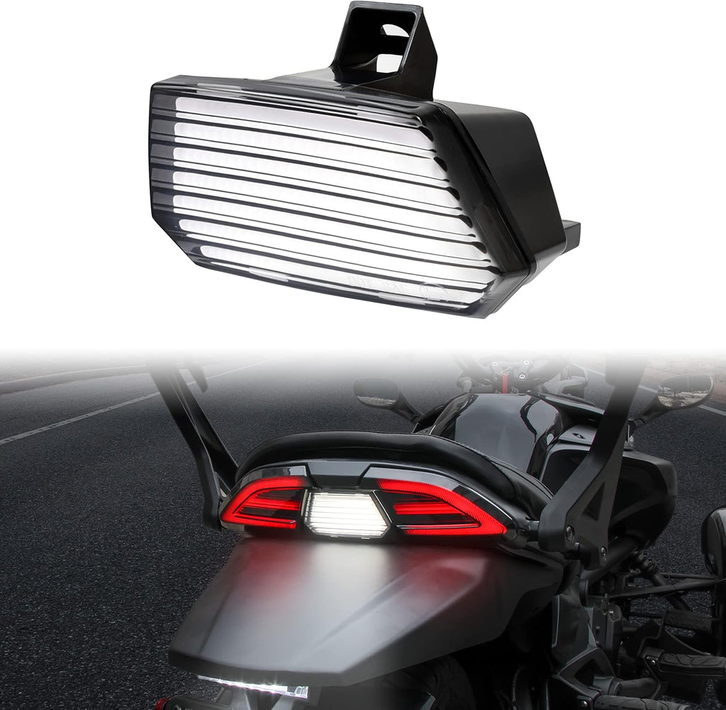 Smoked Black LED Tail Light Assembly for Can Am Spyder F3 V107828