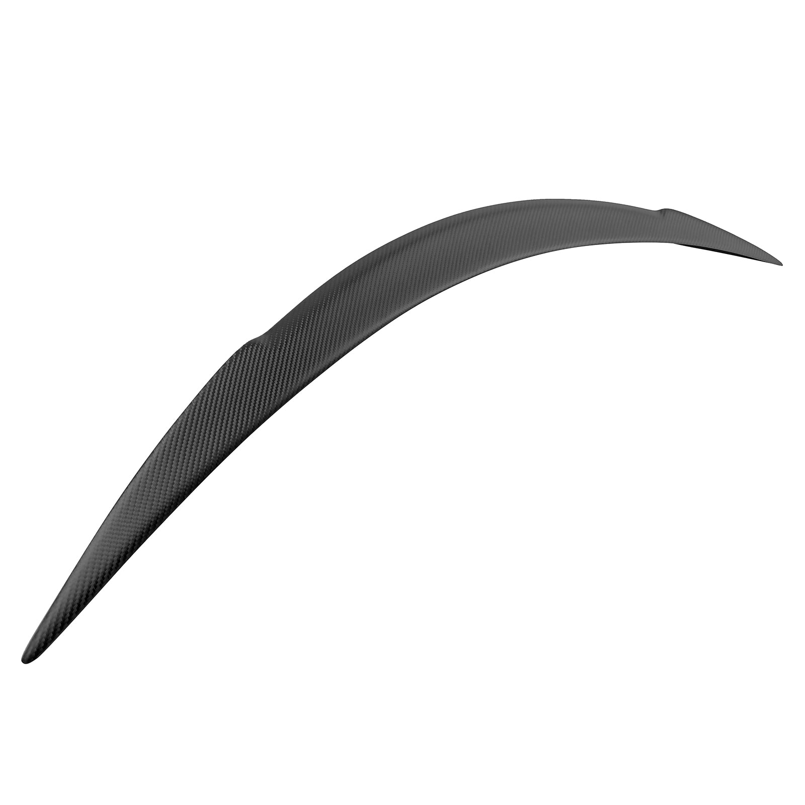Matte Carbon Fiber Trunk Spoiler for Tesla Model S A450