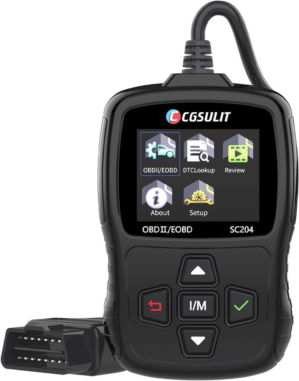 OBD2 Car Diagnostic Code Reader, Black Pack of 2 J317