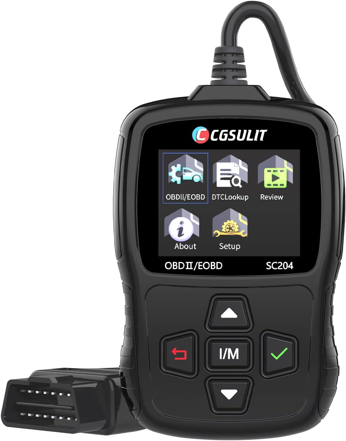 OBD2 Car Diagnostic Code Reader, Black Pack of 2 J317