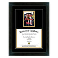 Single Diploma Frame with 5x7 Photo and Double Matting H5862