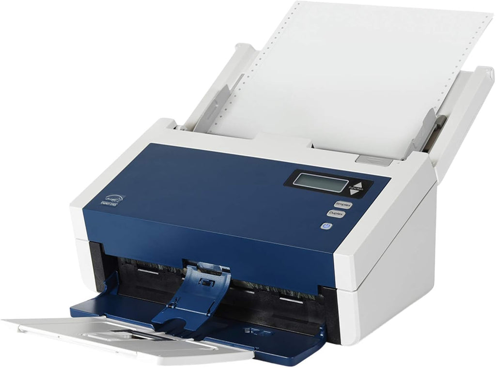 White & Navy Duplex Document Scanner with Automatic Document Feeder K202507