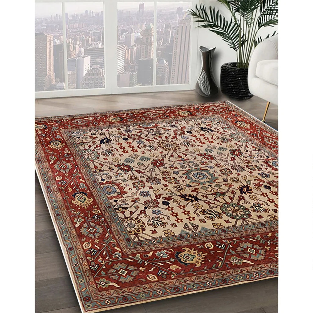 Camel Brown Oriental Area Rugs, 2' x 3' O3327