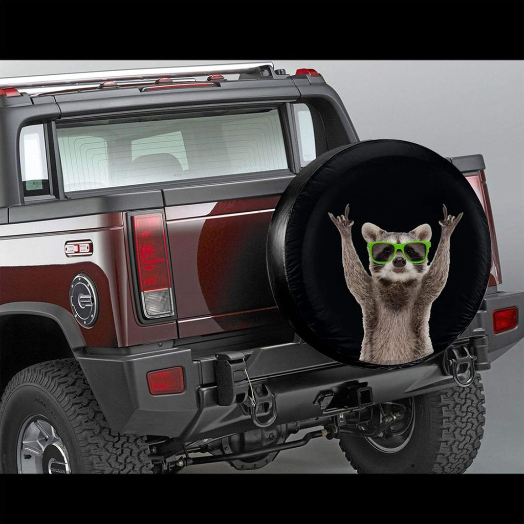 Raccoon Spare Tire Cover 15 Inch Pack of 2 E179