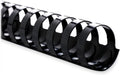 Black Plastic Binding Spines, 100 Per Box, 1", 200 Sheet Capacity U8738