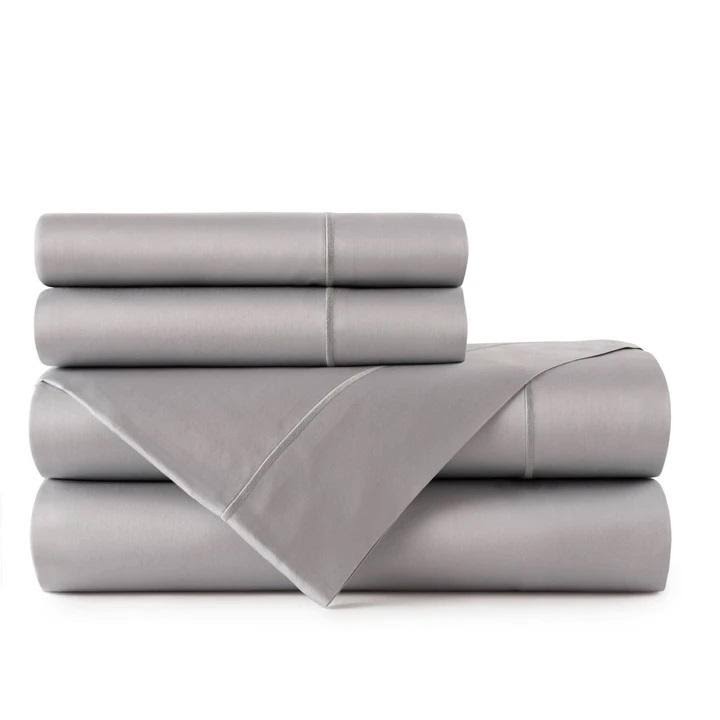 Pewter Sateen Duvet Cover, Queen Z75561