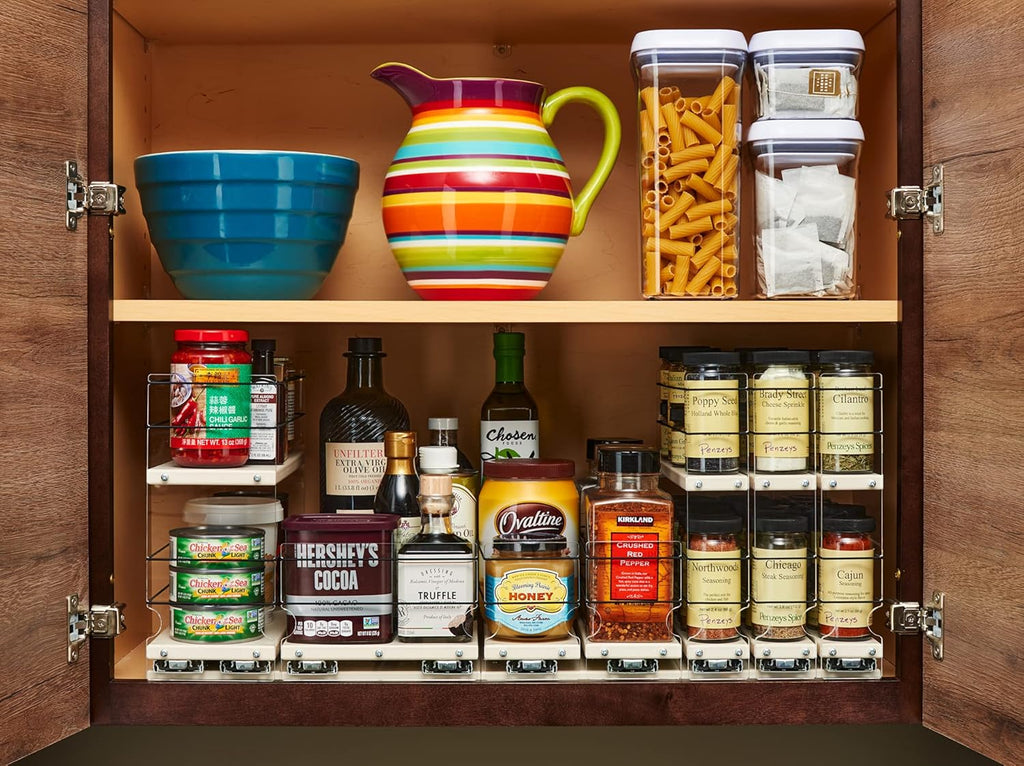 Spice Organizer Cabinet Drawers for Large Containers O63281
