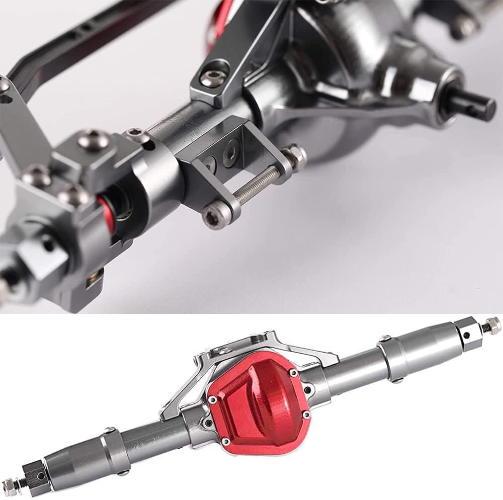 Rock Crawler Axle Front and Rear Portal Axles Complete Metal Alloy Pack of 2 D37811