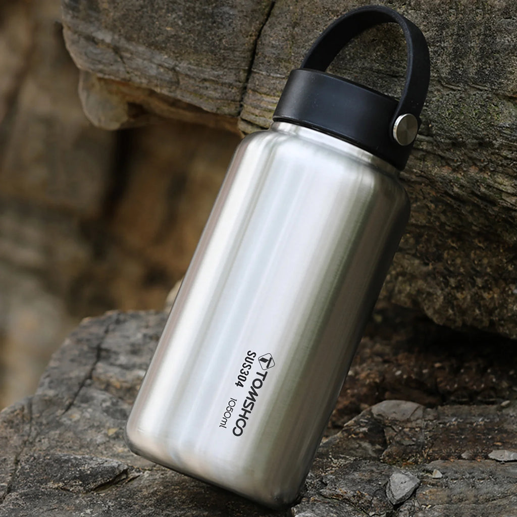 1050ml Stainless Steel Sports Bottle with 750ml Cup U680