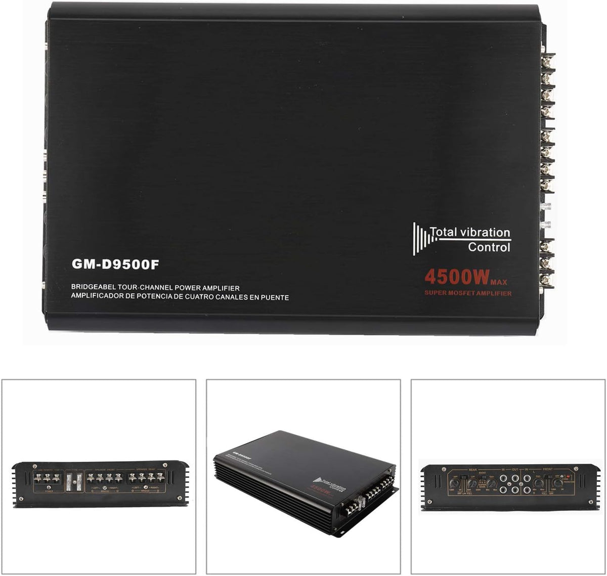 4-Channels 4500W Car Power Amplifier Class A/B S624