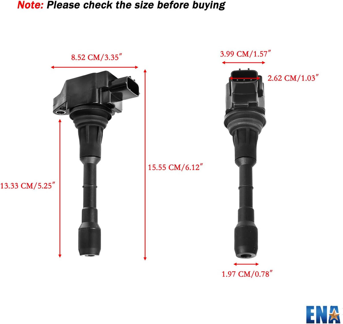 Set of 6 Ignition Coil Pack Compatible with Nissan Infiniti V6 3.5L P1750