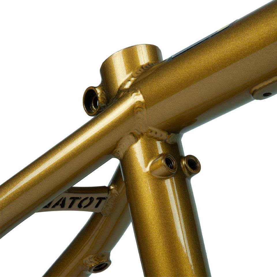 Metallic Gold BMX Frame S5855