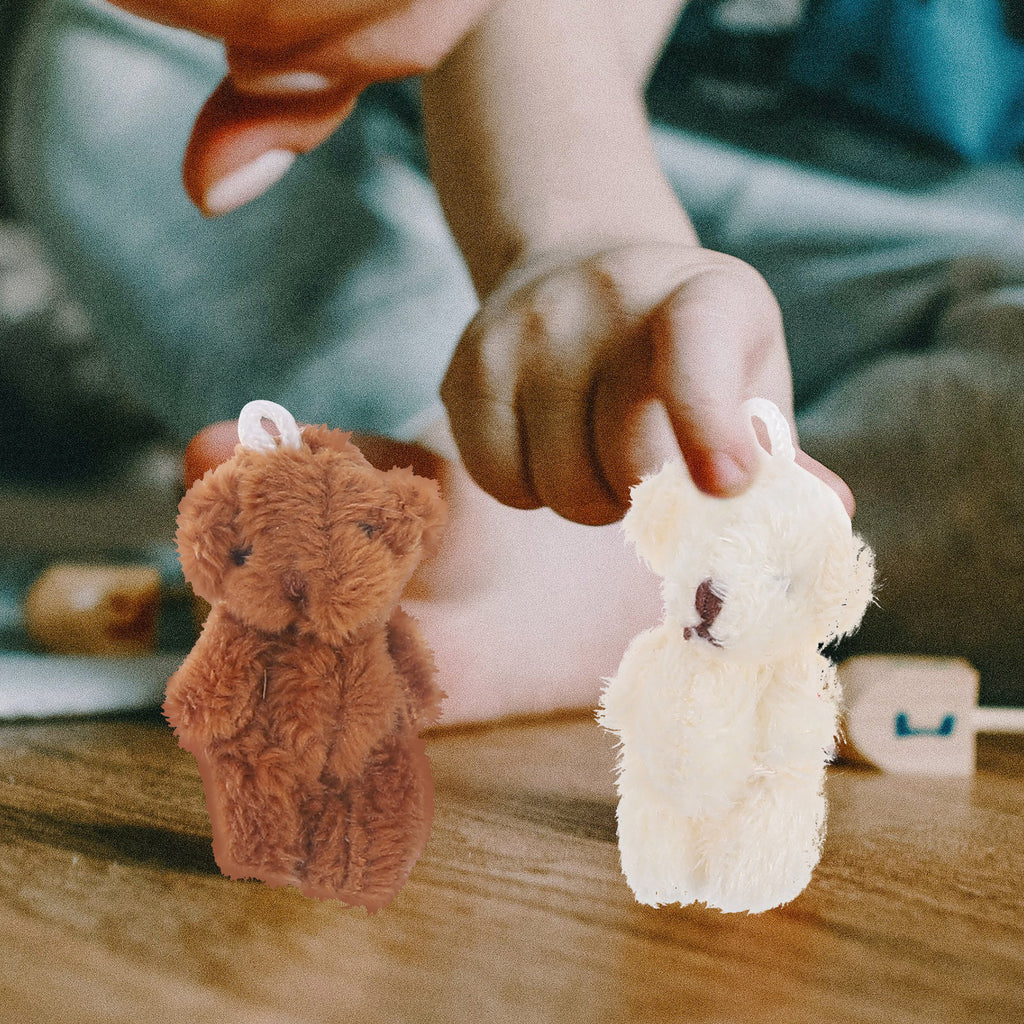 5pcs Miniature Plush Doll Figurines K27311