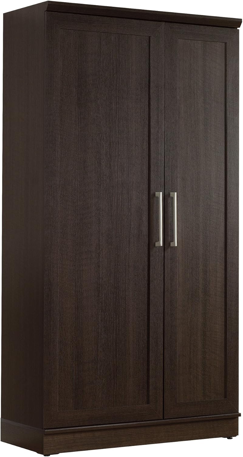 Storage Cabinet and Bookcase, Salt Oak Finish Z255