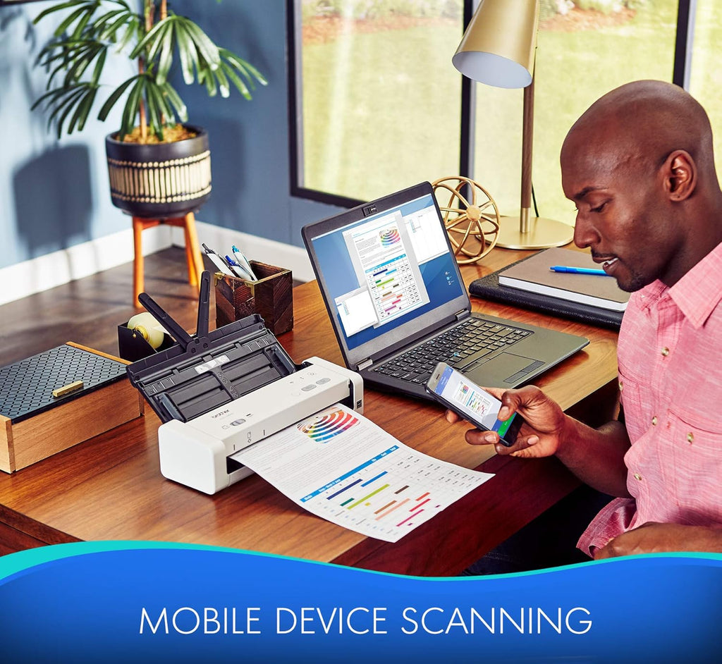 Wireless Portable Compact Desktop Scanner Y966
