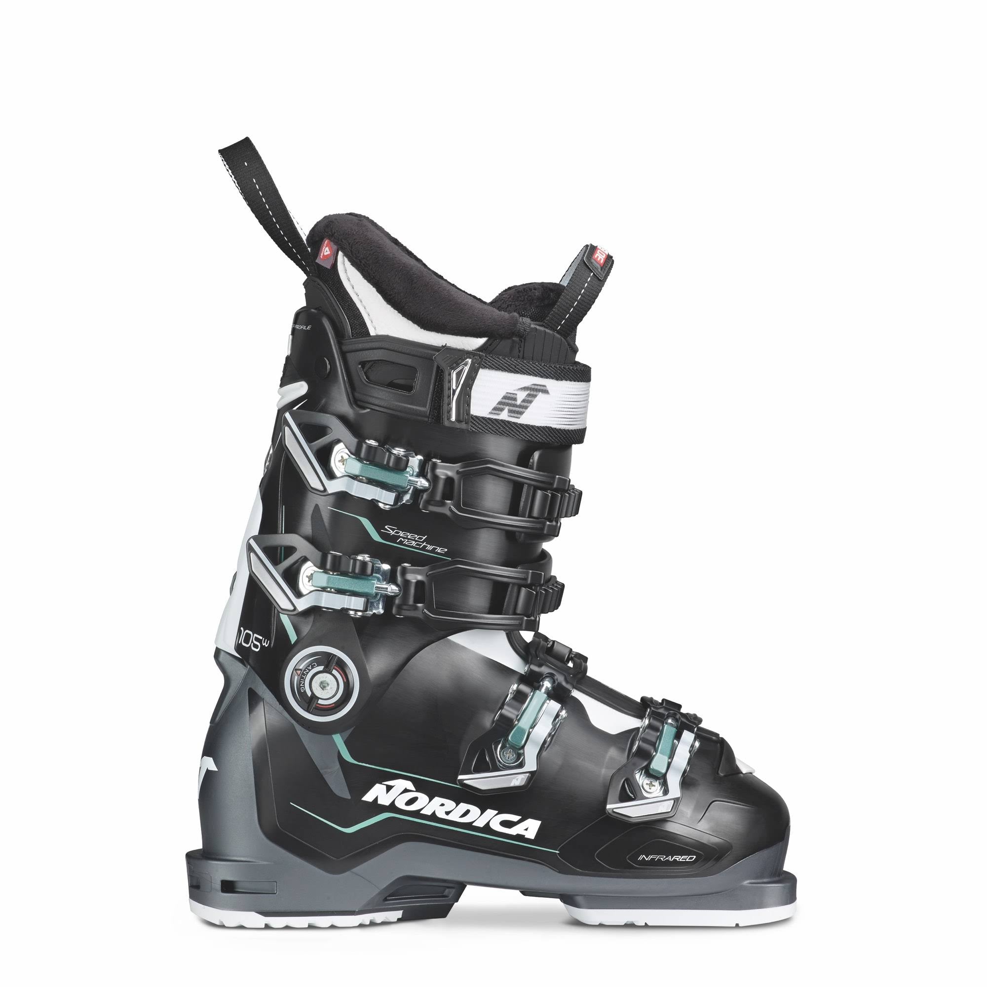 Black/White/Green Ski Boots N844846